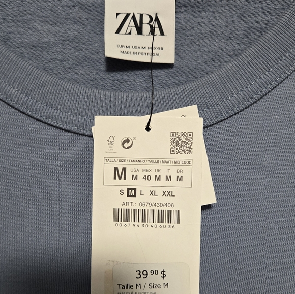 ✨️Brand new Zara Crew neck sweater - Size medium ✨️ - Picture 3 of 3